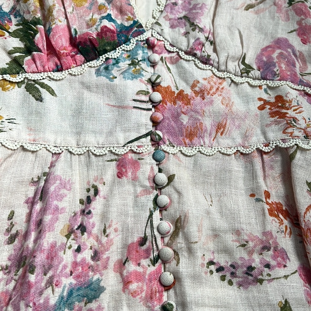 Floral Zimmerman romper - Picture 3 of 5